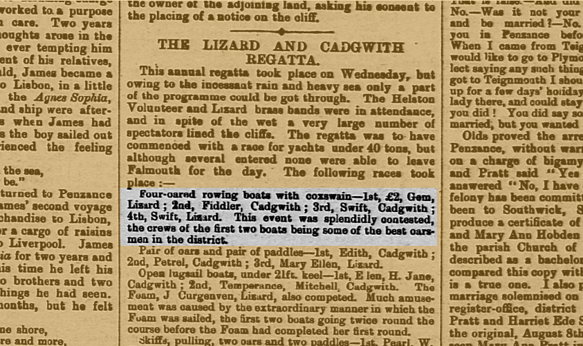 1883 Lizard _ Cadgwith 1